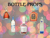 Liquor Bottle Prop Set